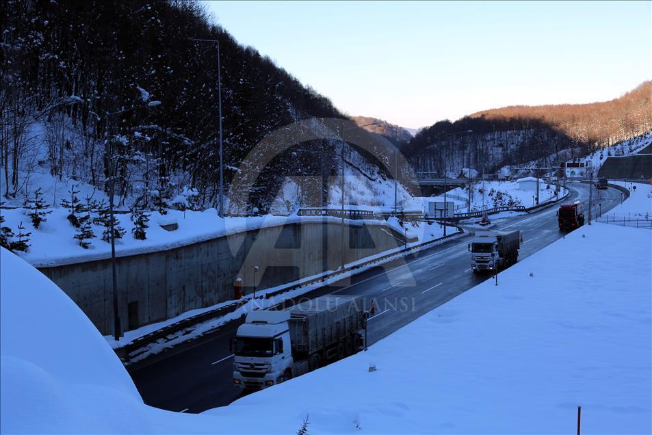 Bolu Dağı Tüneli'nden 12 milyon araç geçti