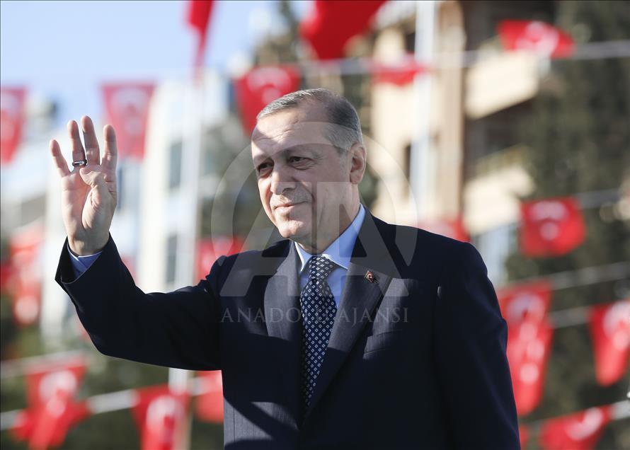 Cumhurbaşkanı Erdoğan, Şanlıurfa'da