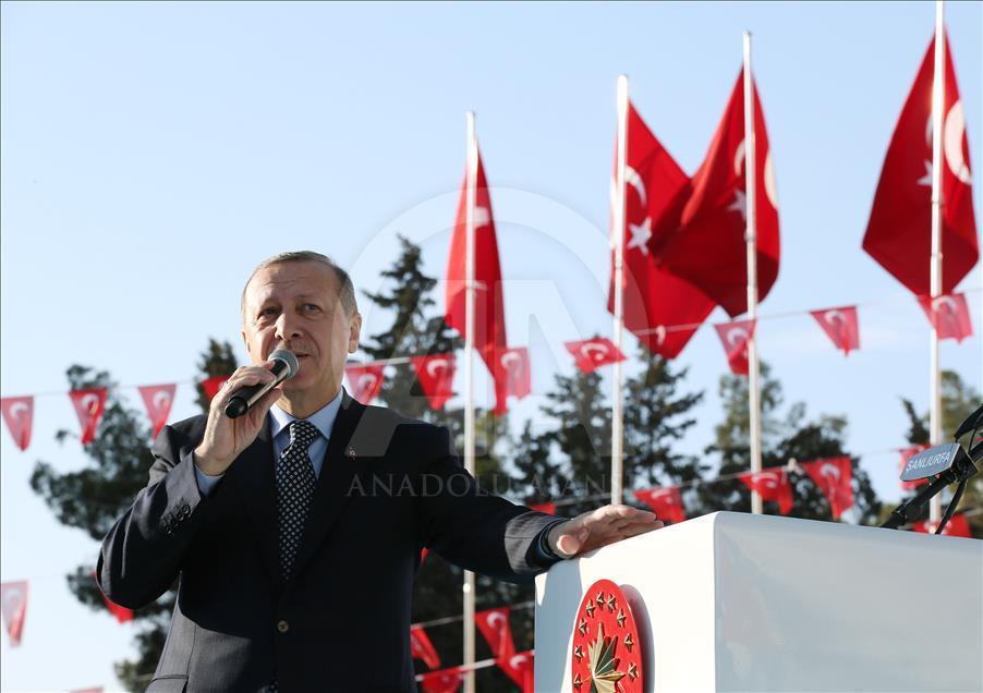 Cumhurbaşkanı Erdoğan, Şanlıurfa'da