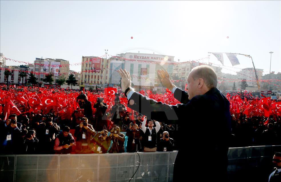 Cumhurbaşkanı Erdoğan, Şanlıurfa'da