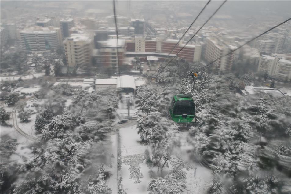Snowfall in Izmir