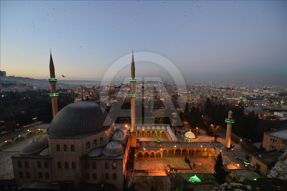 Balıklıgöl yerleşkesinde akşam