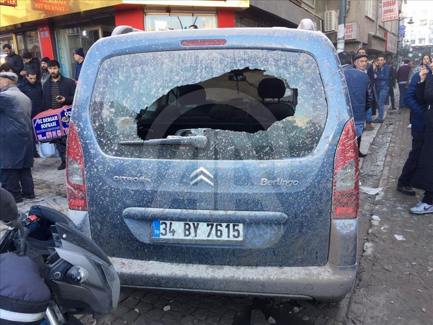 Zeytinburnu'ndaki bina çökmesi