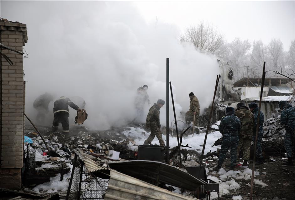 Cargo plane crashes near Bishkek: 32 dead, 4 injured