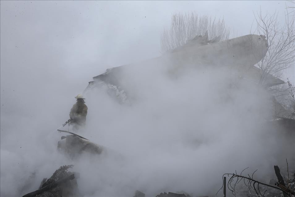 Cargo plane crashes near Bishkek: 32 dead, 4 injured