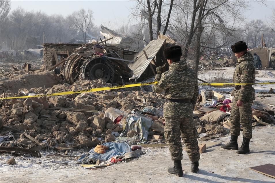 Cargo plane crash in Kyrgyzstan