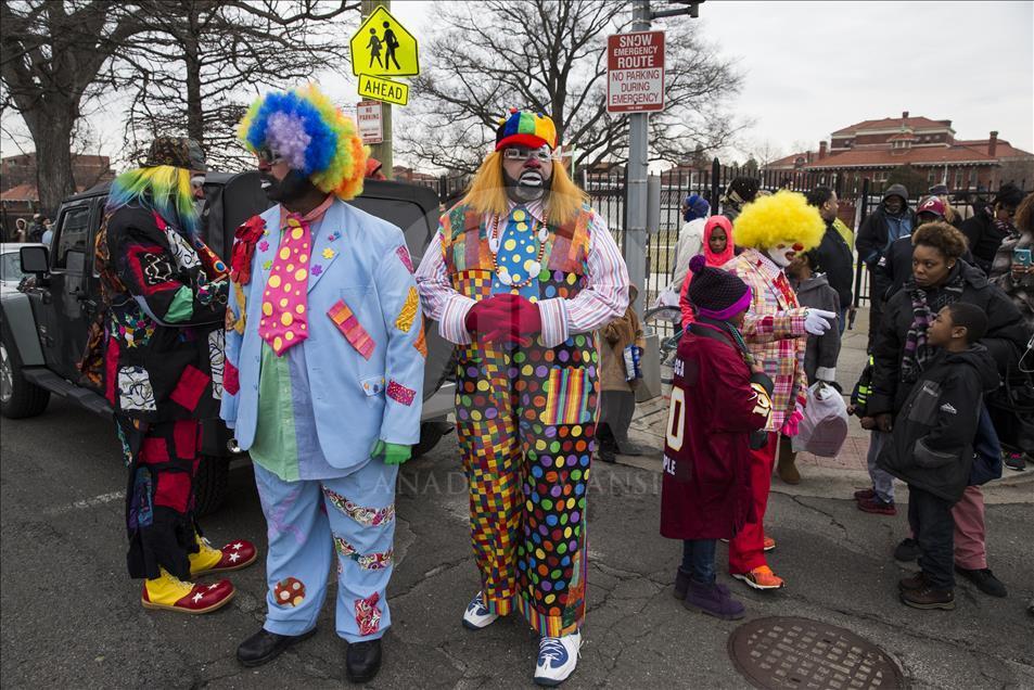 Martin Luther King Day Parade in Washington