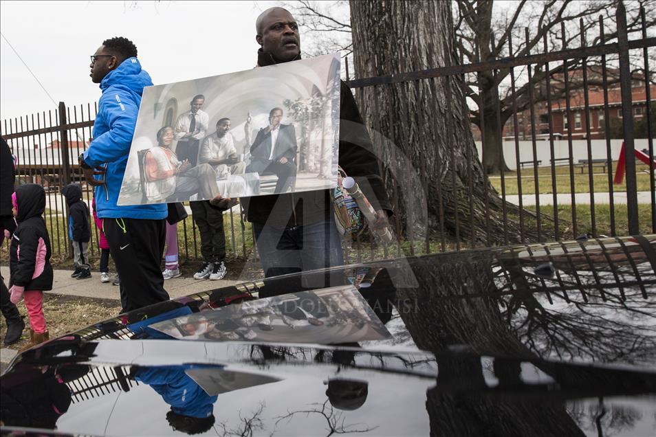 Martin Luther King Day Parade in Washington