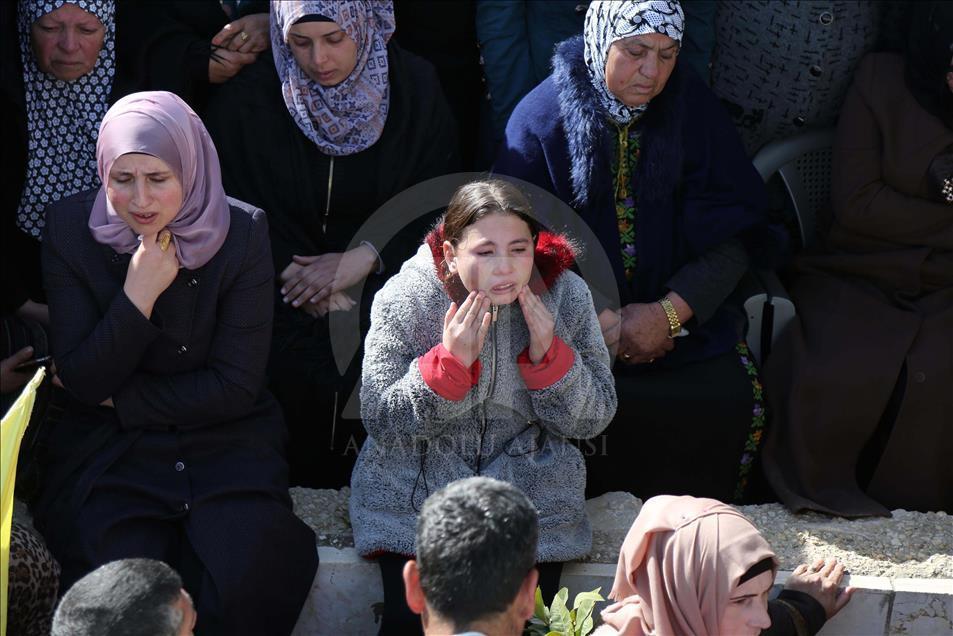 تششیع جنازه جوان فلسطینی کشته‌شده توسط اسرائیل