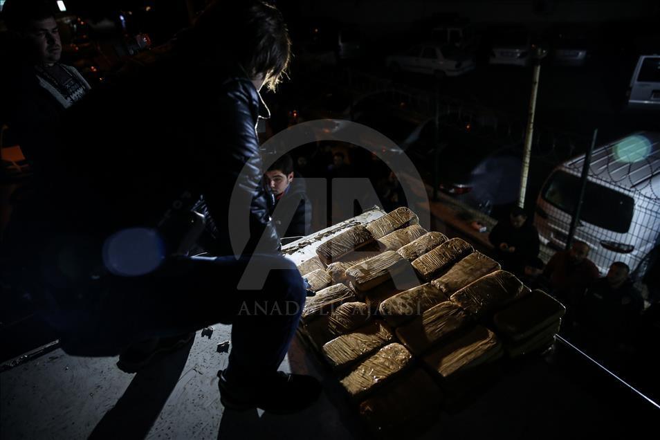 Bursa'da 162 kilogram eroin ele geçirildi
