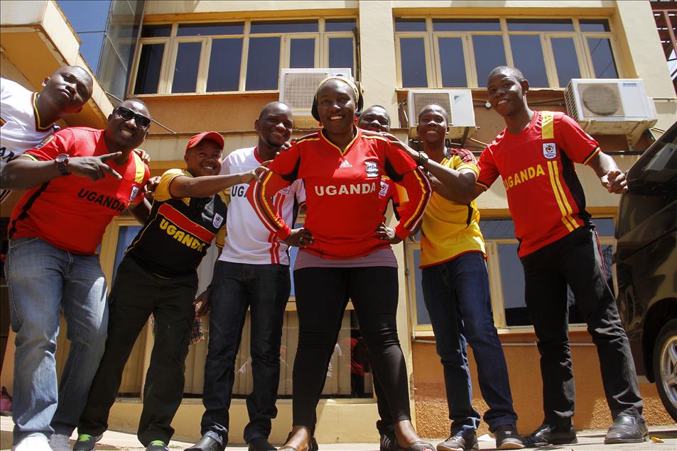 Excitement for the Africa Cup of Nations in Uganda 

