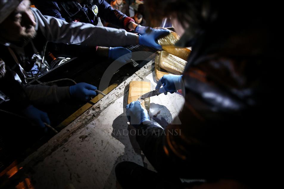 Bursa'da 162 kilogram eroin ele geçirildi