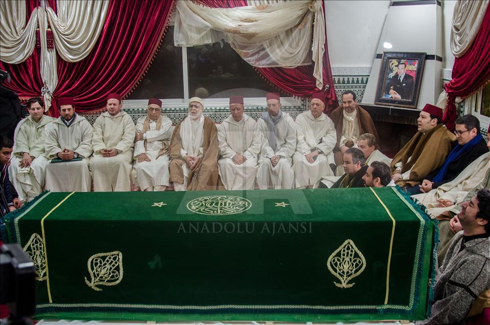 Faslı Kadiri Şeyhi Hamza Bin el-Abbas toprağa verildi