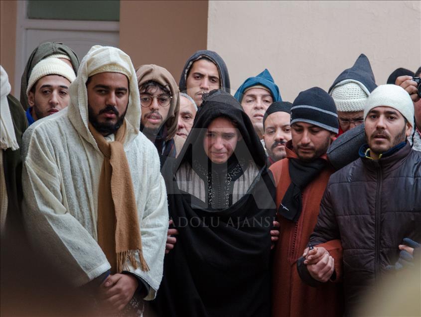 Faslı Kadiri Şeyhi Hamza Bin el-Abbas toprağa verildi