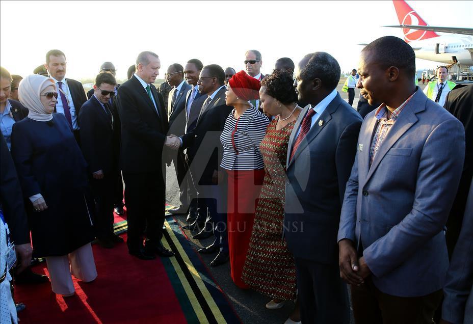 Cumhurbaşkanı Erdoğan, Tanzanya'da