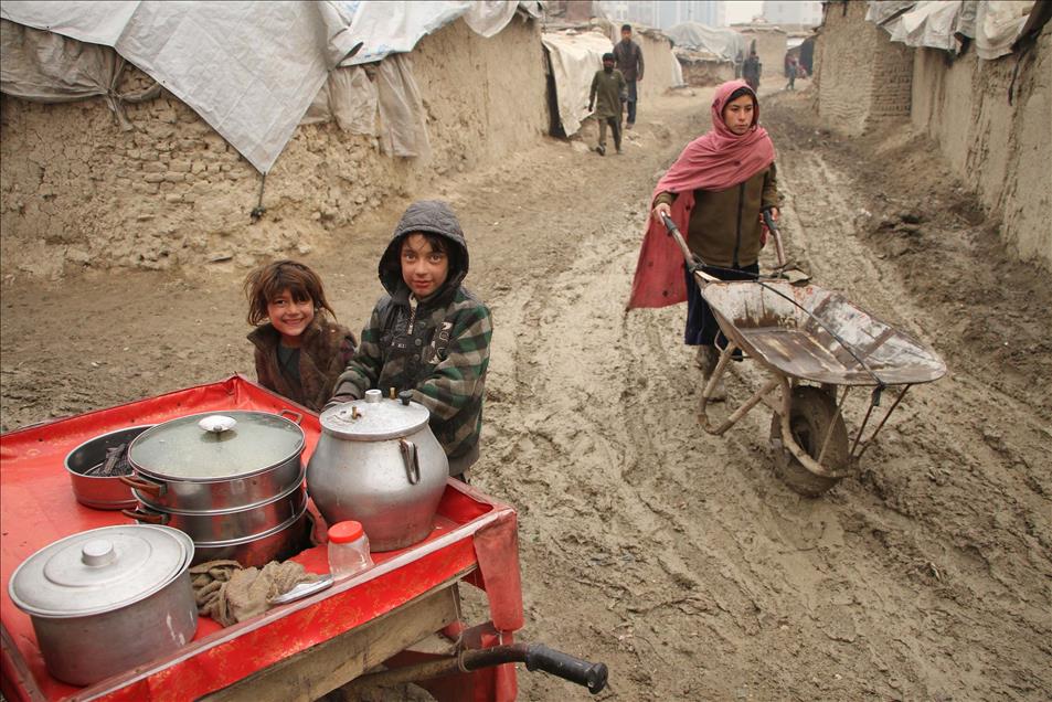 Winter at Camps in Kabul