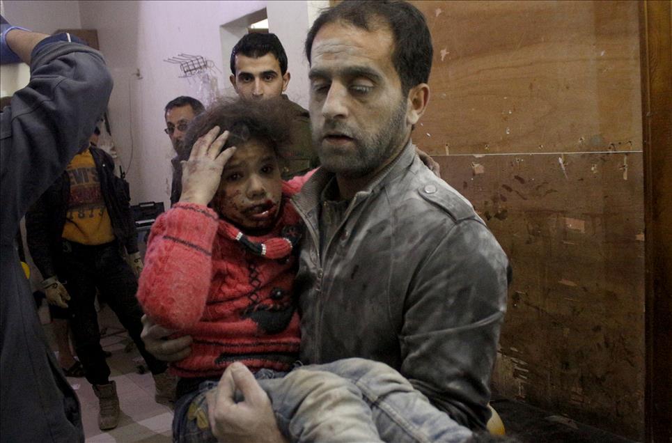 Airstrike against civilians in Syria