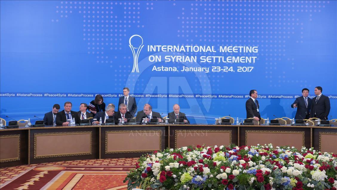 Suriye konulu Astana toplantısı başladı