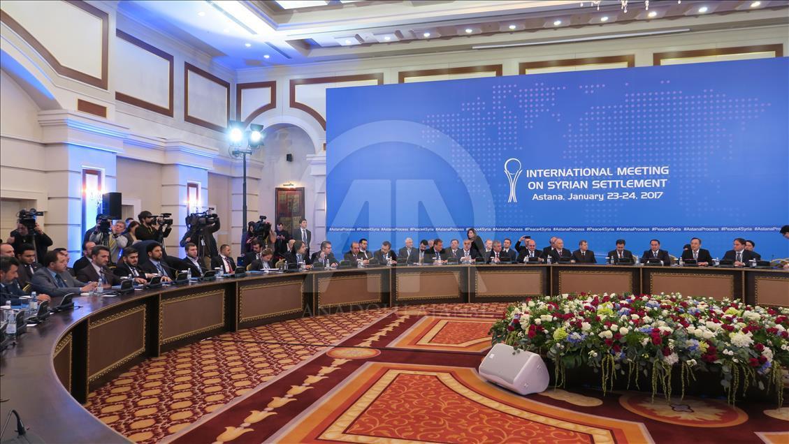 Suriye konulu Astana toplantısı başladı