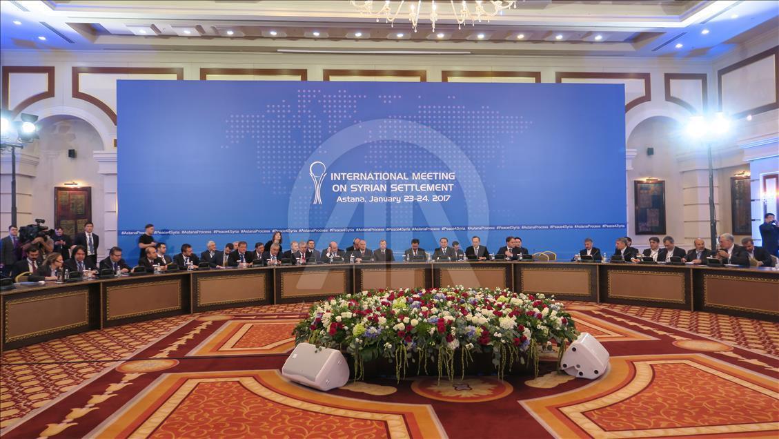 Suriye konulu Astana toplantısı başladı
