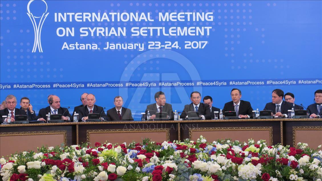 Suriye konulu Astana toplantısı başladı