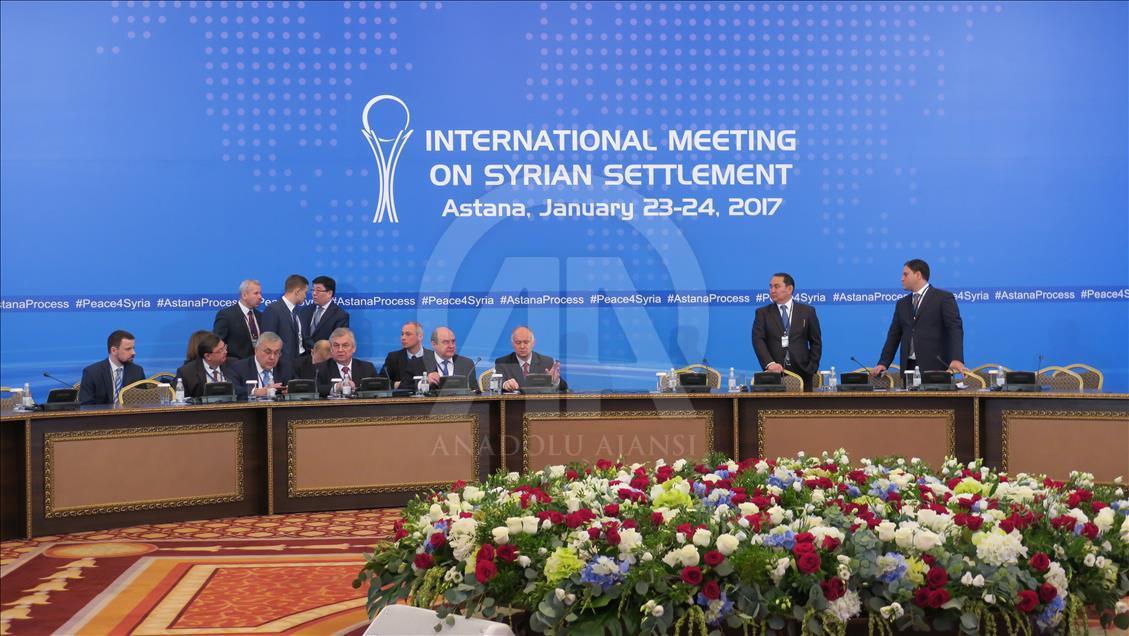 Suriye konulu Astana toplantısı başladı