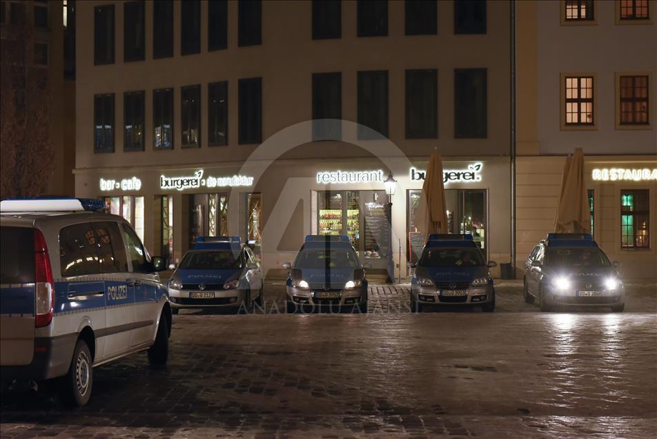 PEGIDA anti islam protest in Germany's Dresden