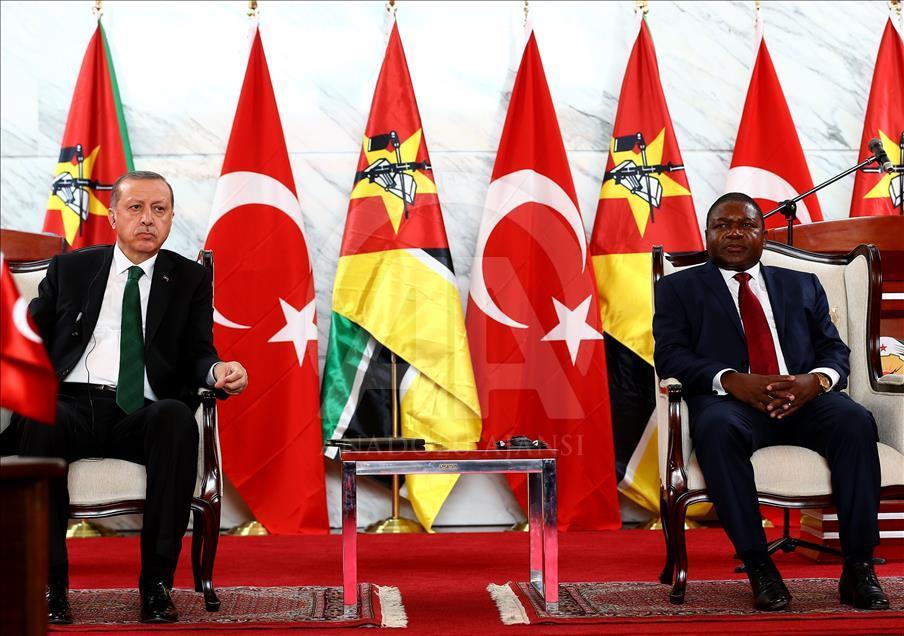Türkiye ile Mozambik arasında 6 anlaşma imzalandı