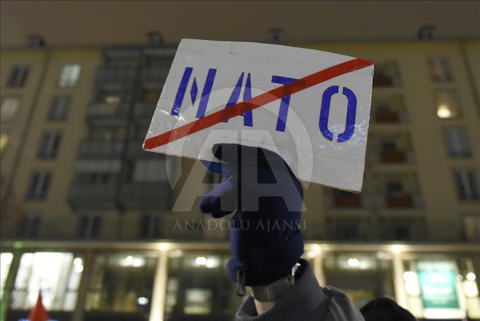 PEGIDA anti islam protest in Germany's Dresden