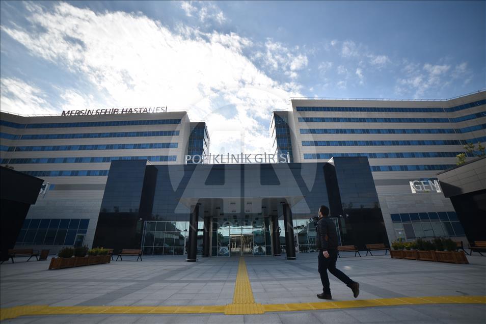 Mersin Şehir Hastanesinde hasta kabulüne başlanacak