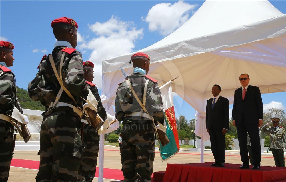 Turkish President Erdogan in Madagascar - Anadolu Ajansı