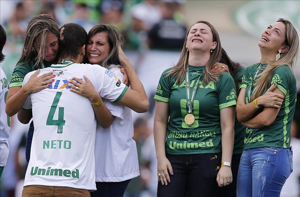 Brezilya'da Chapecoense ile Palmeiras arasında yardım maçı