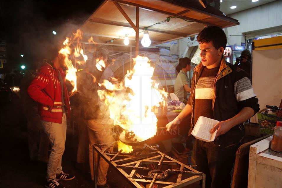 Erbil'in lezzet panayırı: "İskan Caddesi"