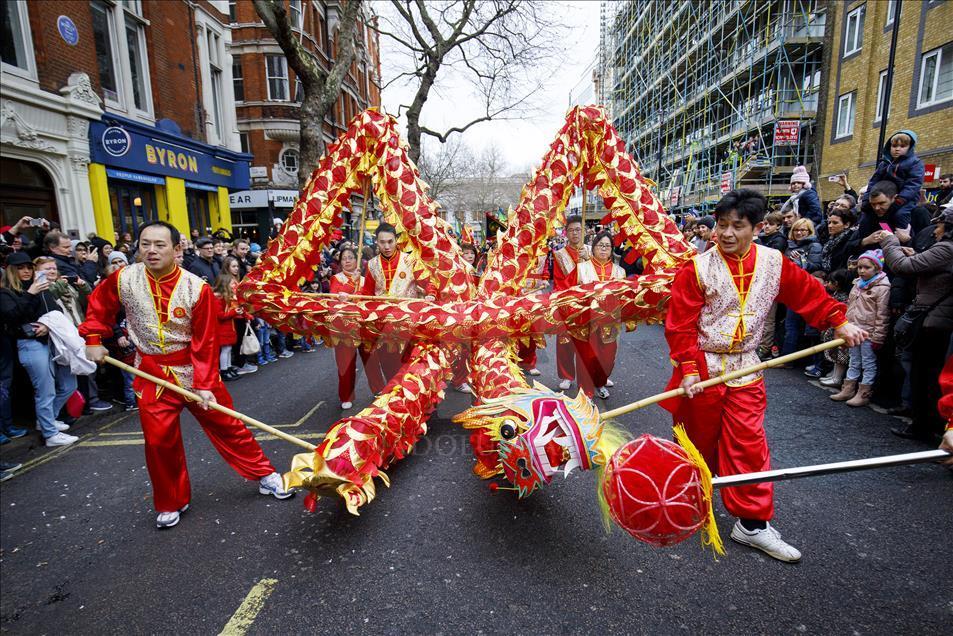 Chinese New Year Parade in London - Anadolu Ajansı