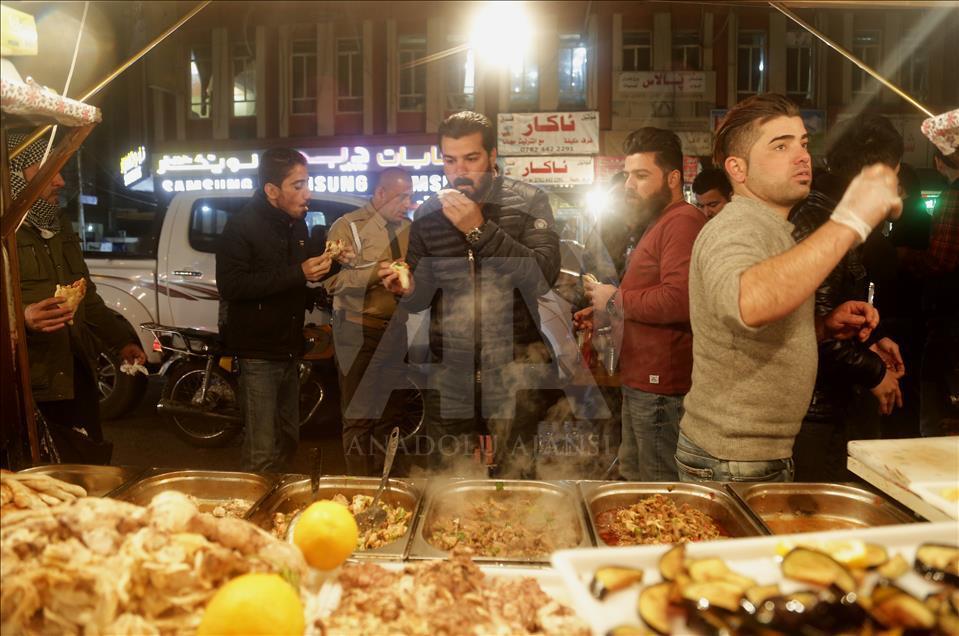 Erbil'in lezzet panayırı: "İskan Caddesi"