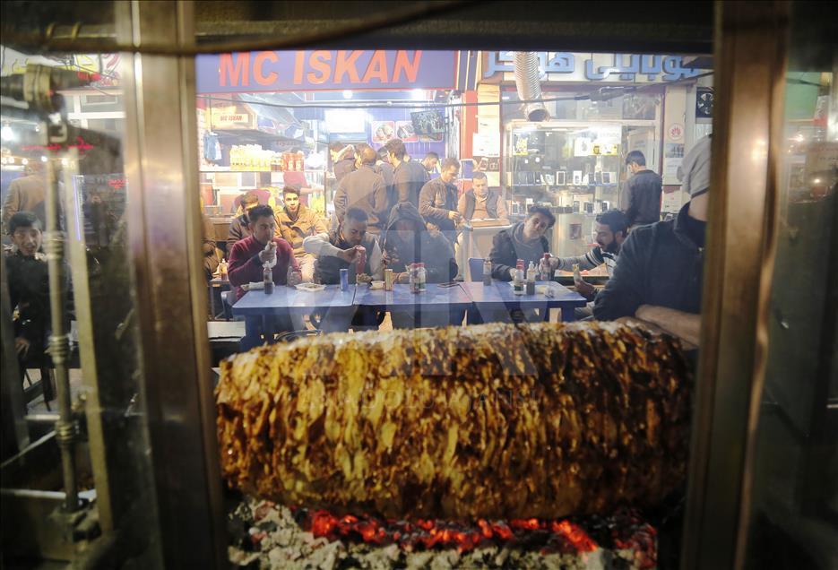 Erbil'in lezzet panayırı: "İskan Caddesi"