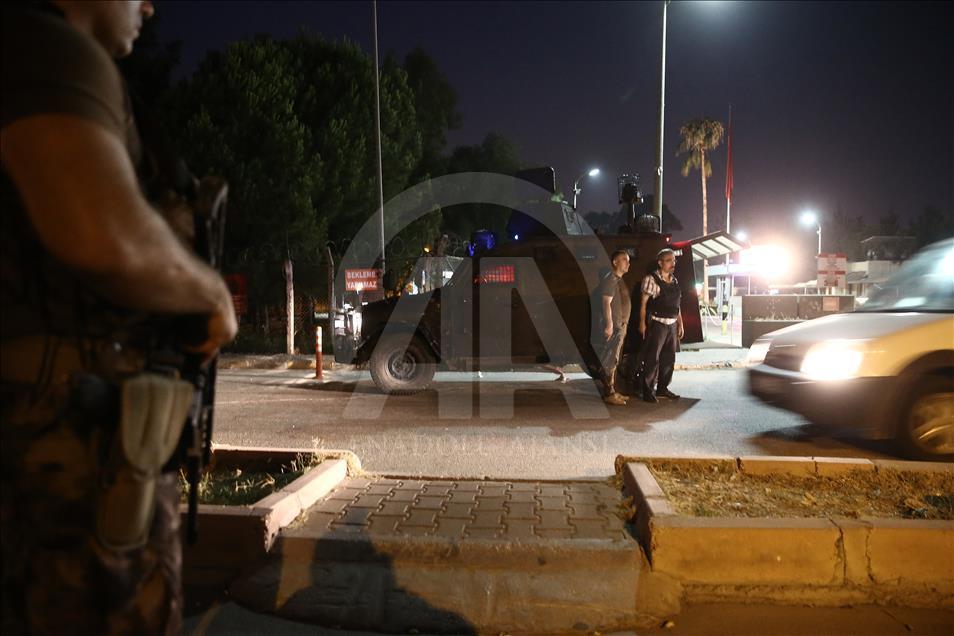 İncirlik'te kameraya yansıyan cuntacılar darbenin başarısı için çalışmış