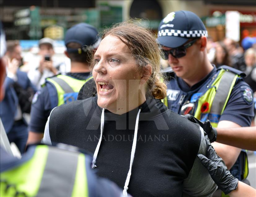 Homeless camp eviction in Melbourne