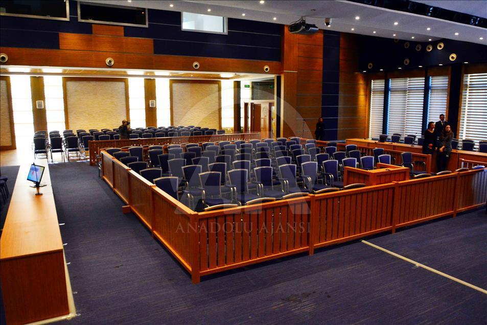 Suikast timinin yargılanacağı salon hazır
