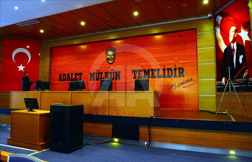 Suikast timinin yargılanacağı salon hazır