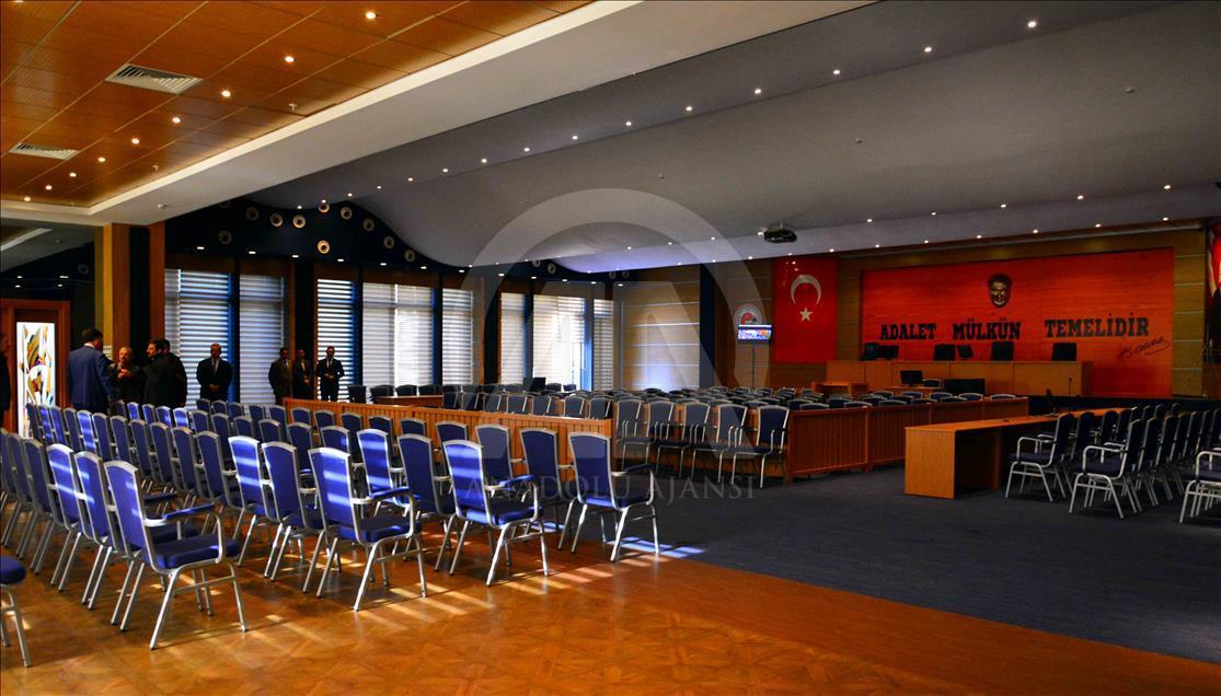 Suikast timinin yargılanacağı salon hazır