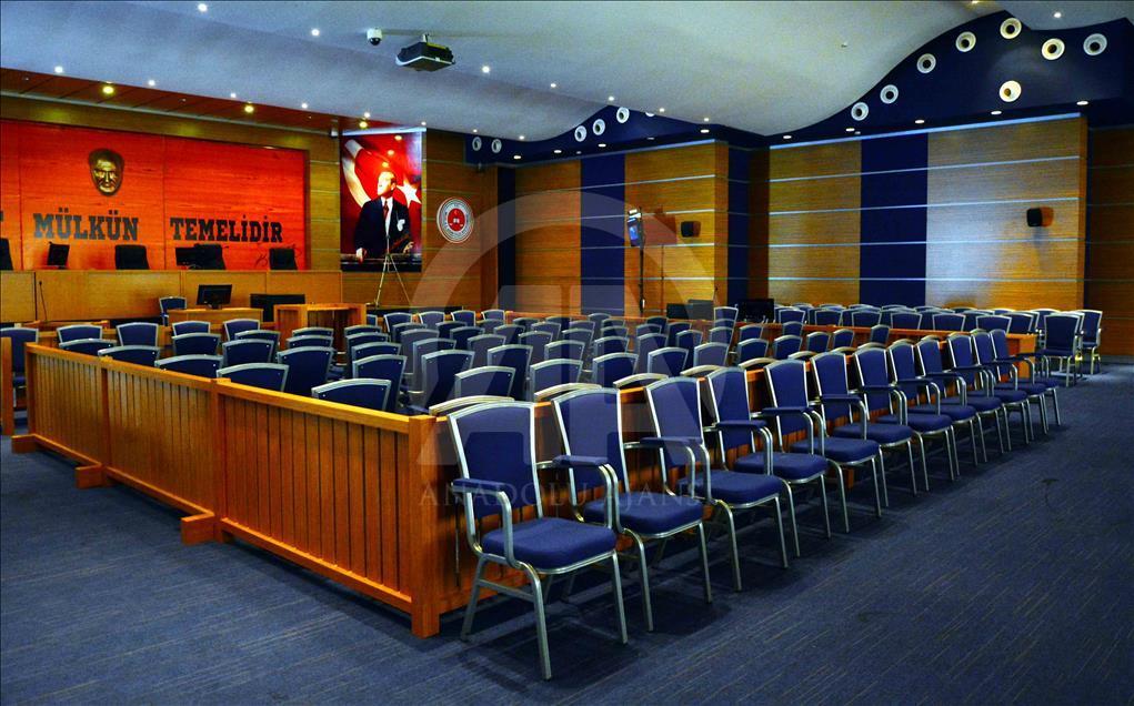 Suikast timinin yargılanacağı salon hazır
