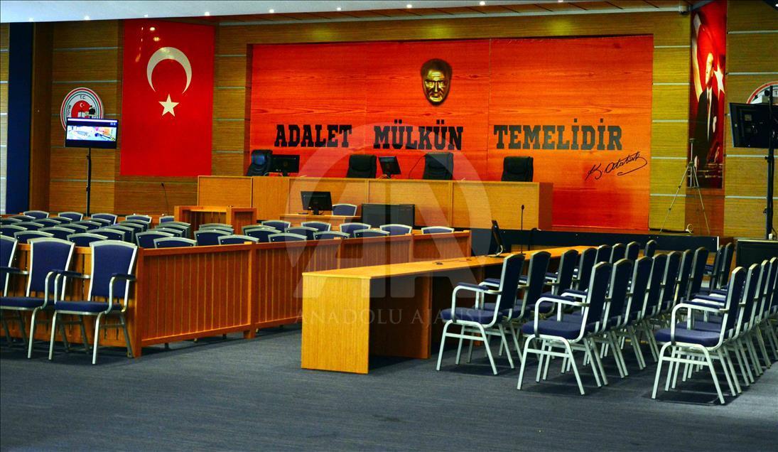 Suikast timinin yargılanacağı salon hazır