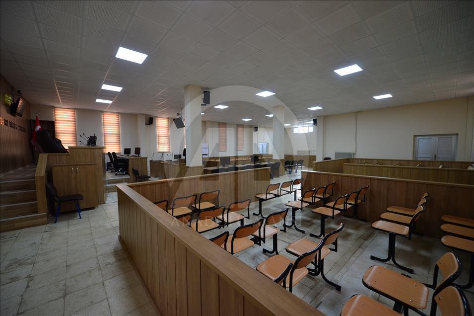 Şanlıurfa'da FETÖ davaları görülen yeni salon basına tanıtıldı