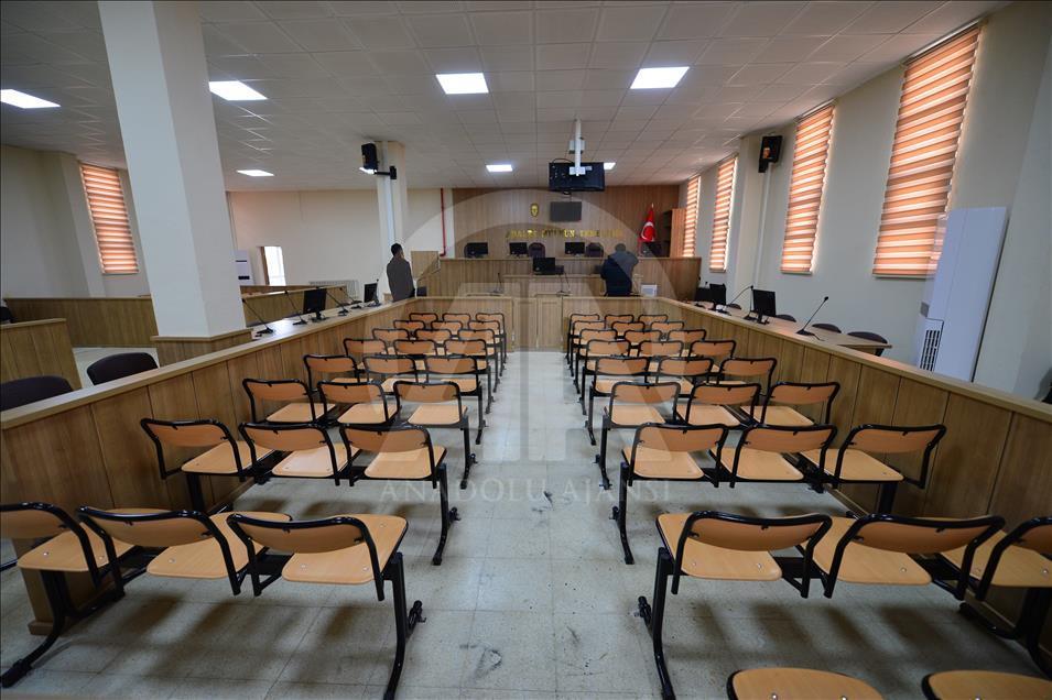 Şanlıurfa'da FETÖ davaları görülen yeni salon basına tanıtıldı