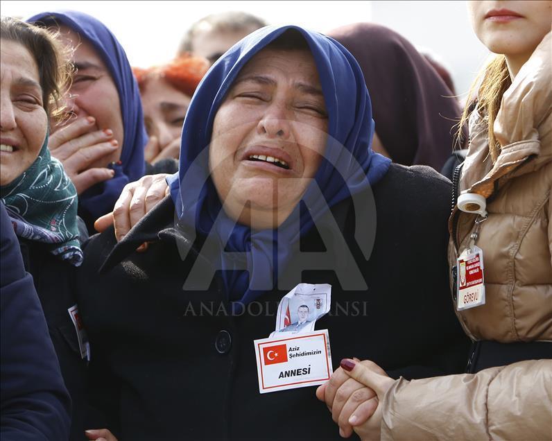 Fırat Kalkanı şehidi son yolculuğuna uğurlandı