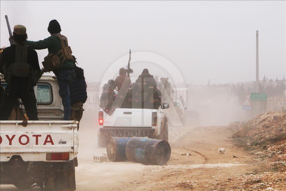 TSK destekli ÖSO El Bab ilçe merkezine operasyon başlattı