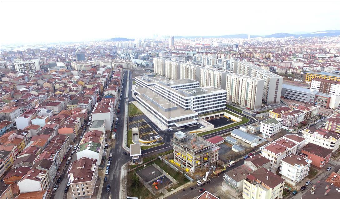 Sancaktepe Eğitim ve Araştırma Hastanesi açılışa hazırlanıyor