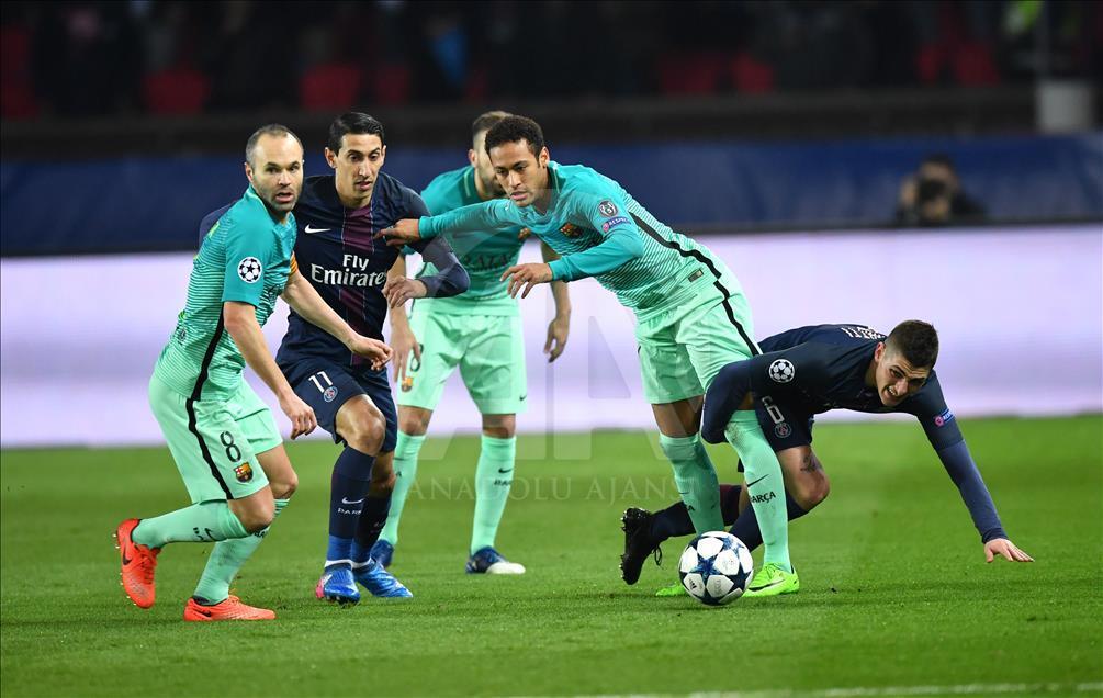 Barcelona Paris'te yıkıldı