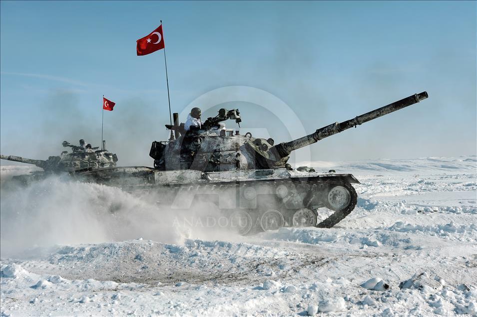TSK'dan "Kış Tatbikatı"